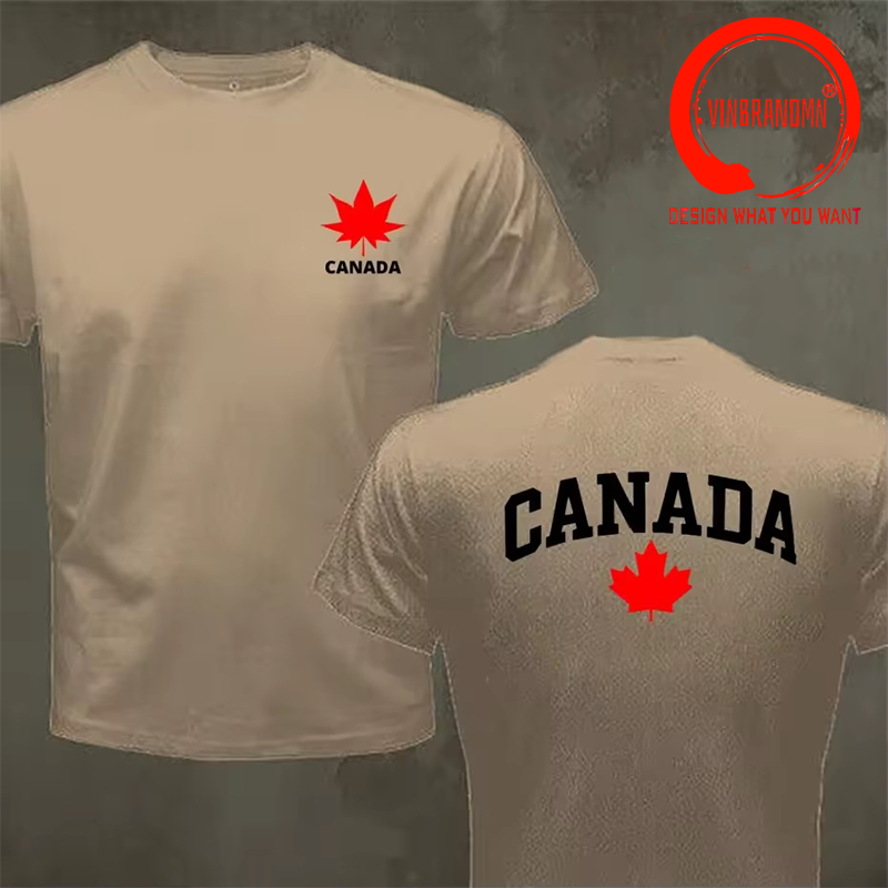 Canada Letter Printed Fashion  - Summer Clothing Canada ulasan dan harga