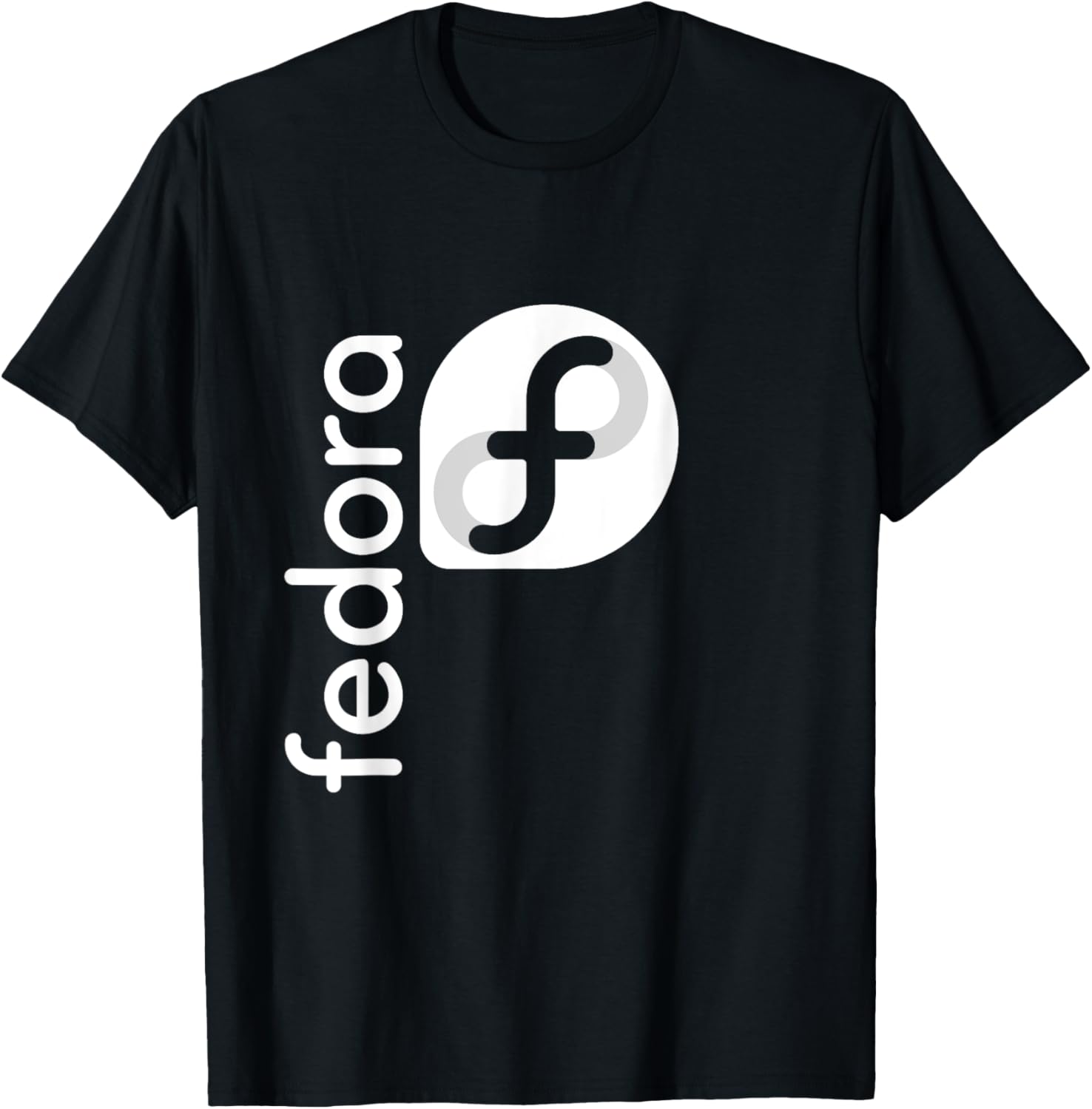 Linux Fedora T-Shirt White Tag - Summer Clothing Tagline ulasan dan harga
