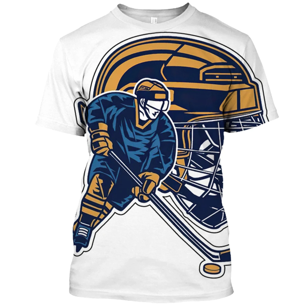 Canada Hockey T-Shirt Fashion  - Summer Clothing Canada ulasan dan harga